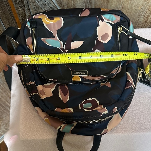 Kate Spade Backpack Dawn Paper Rose Floral - Picture 11 of 12